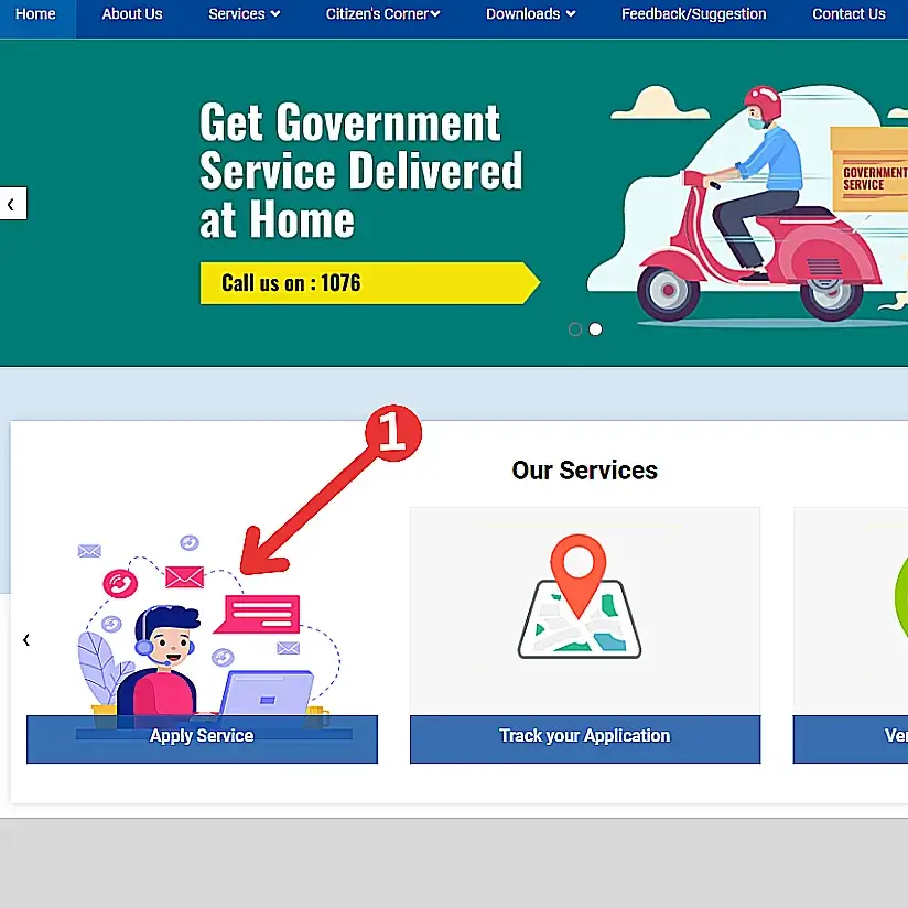 Delhi edistrict Register process 1